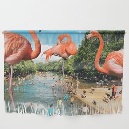 Flamingo Shore Wall Hanging