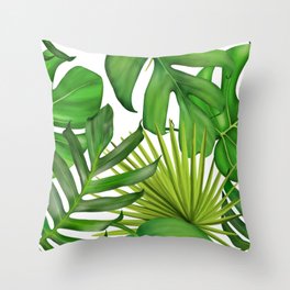 Amazing Floral Pattern Throw Pillow