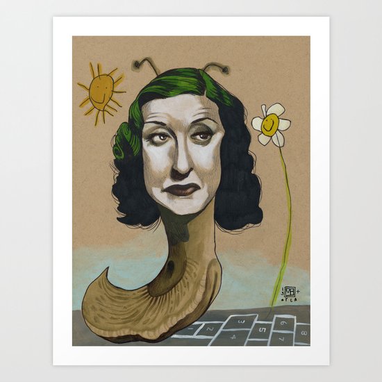 SLUGS NEED HUGS Art Print