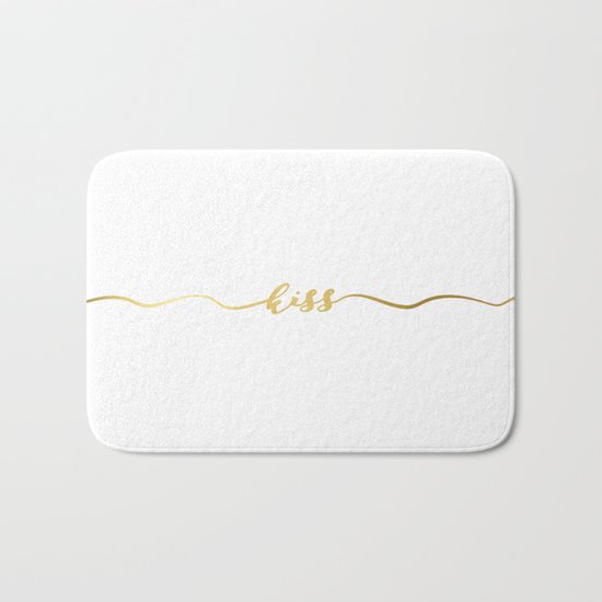 golden kiss Bath Mat