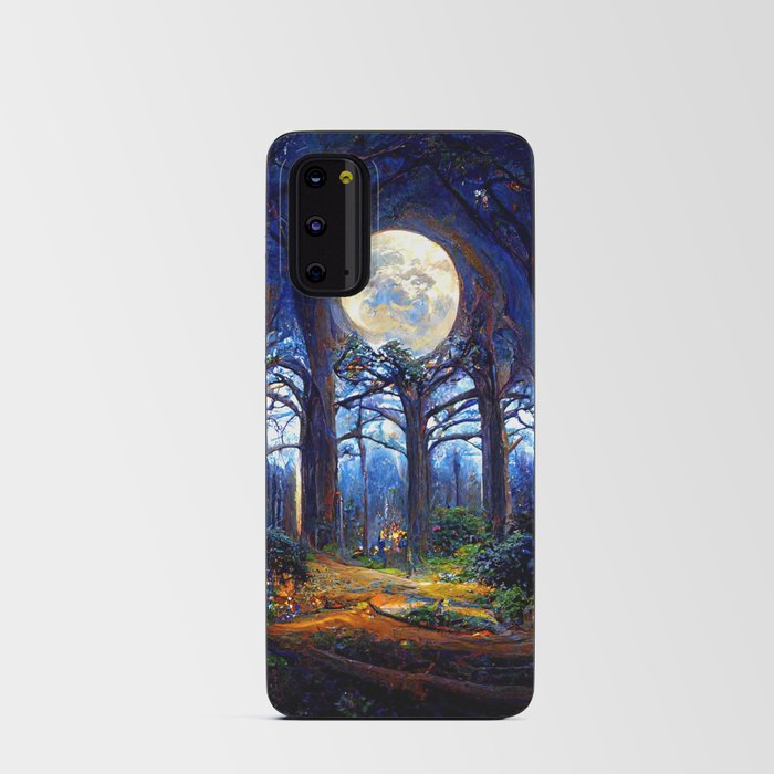 During a full moon night Android Card Case