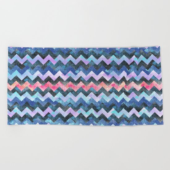 Zig Zag Chevron Beach Towel