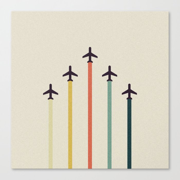 Airplanes Canvas Print