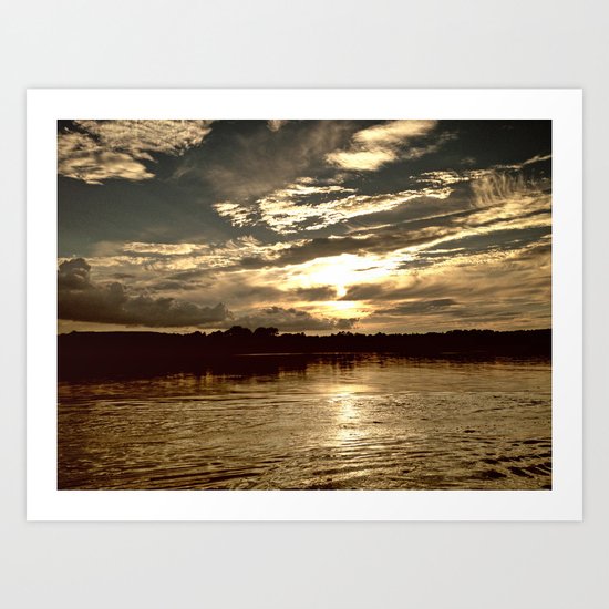 Cotton and Glass Art Print