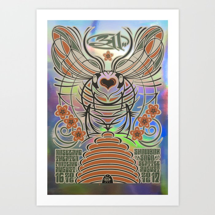 311 band album 2022 Art Print by spinedo69 | Society6