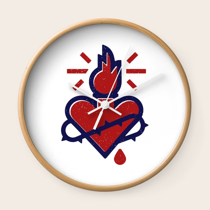 Sacred Heart Wall Clock