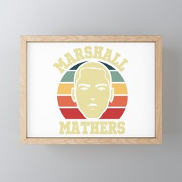Eminem,Marshall Mathers Retro Framed Mini Art Print
