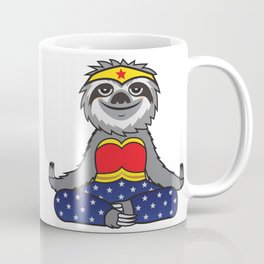 Wonder Sloth Yoga Coffee Mug