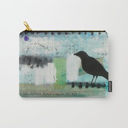 Blackbird singing Carry-All Pouch