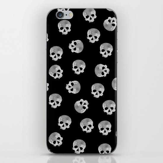 skull Moon iPhone & iPod Skin