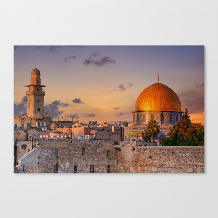 Al Aqsa Mosque Canvas Print