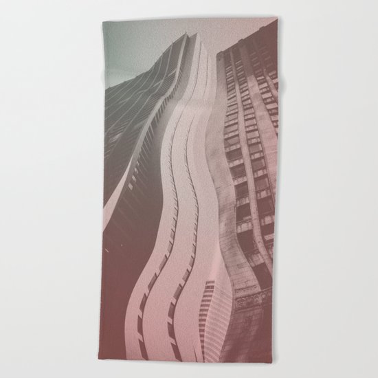 City 2 Beach Towel