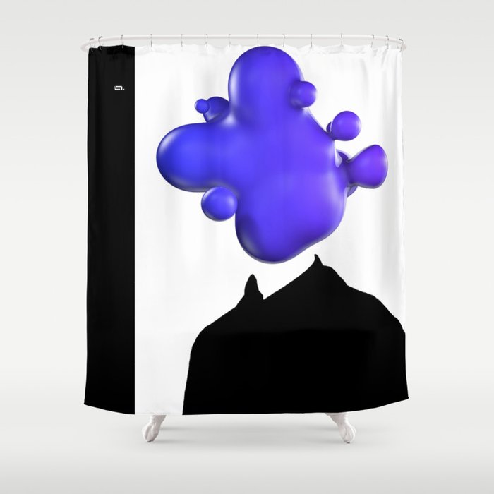 Mr Abstract #25 Shower Curtain