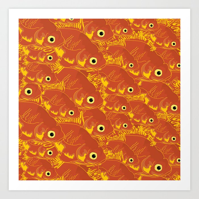 Goldfish Art Print