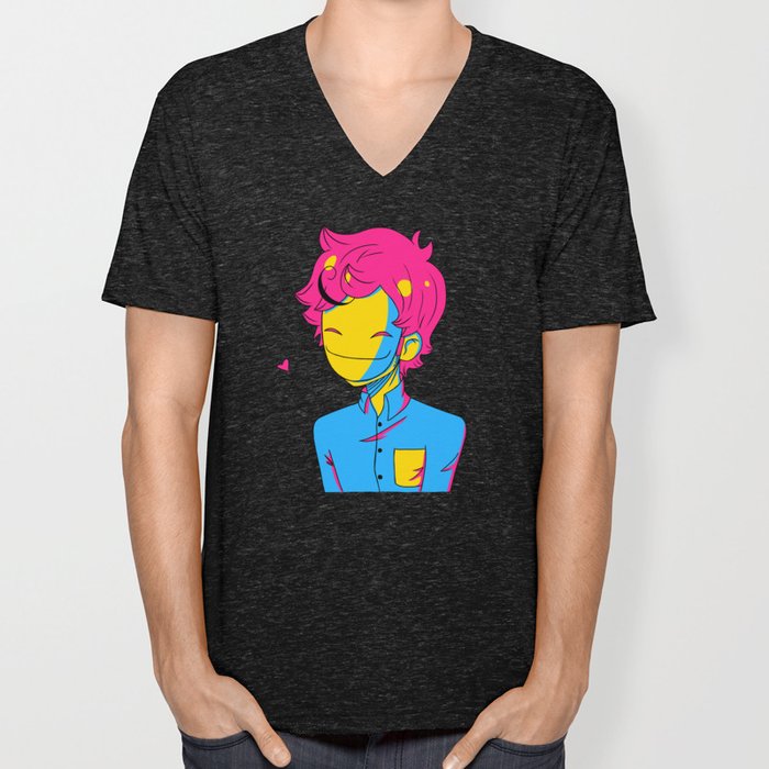 patrick wisdom p-wizzy V-Neck Unisex T-Shirt - TeeHex