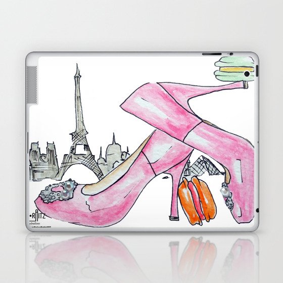 Greetings from Paris  Laptop & iPad Skin