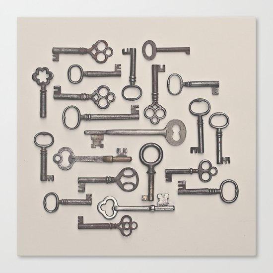 Labyrinth (Grey Version) Canvas Print