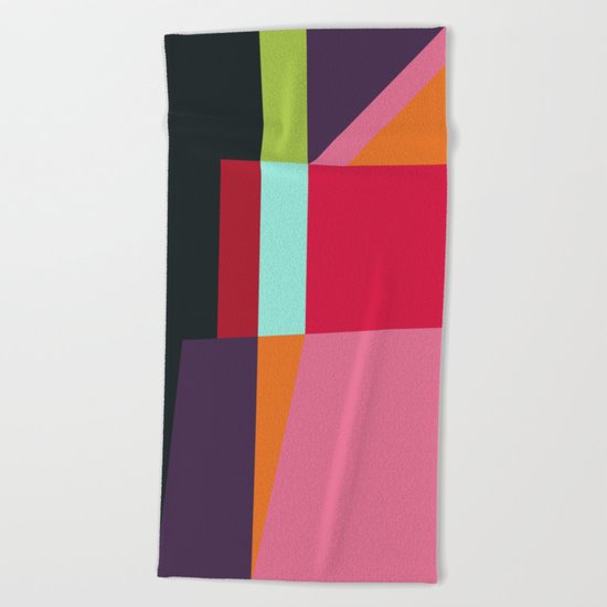 Geometric#28 Beach Towel