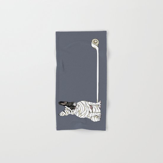 Mummy French Bulldog Hand & Bath Towel