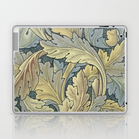 William Morris Acanthus Leaves Floral Art Nouveau Laptop & iPad Skin