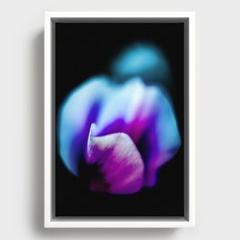 Abstract Flower  Framed Canvas