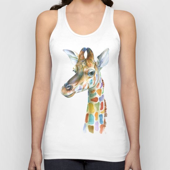Giraffe Unisex Tank Top