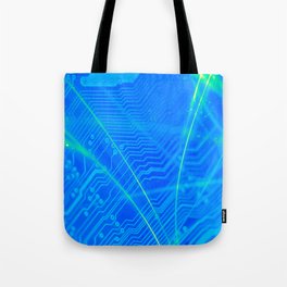 Abstract Technology Tote Bag