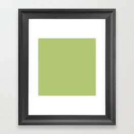 Sweetgrass Green Framed Art Print