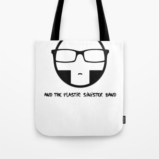 Plastic Sinister Band Logo Tote Bag