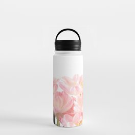 Pink Tulips Water Bottle