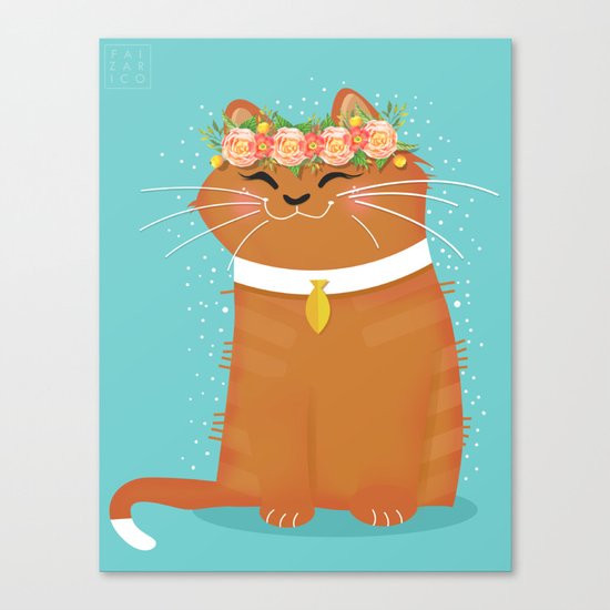 My Fair Kitty Canvas Print