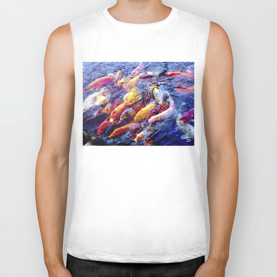 Koi Krazy Biker Tank