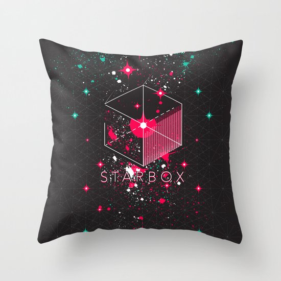 STARBOX Throw Pillow