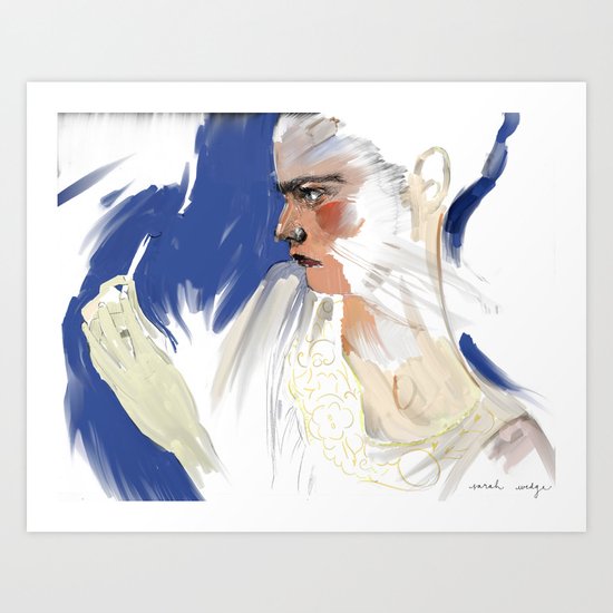 Tweeze Art Print