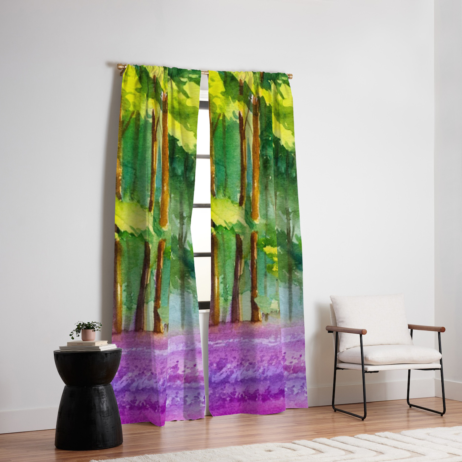 Spring Scenery 6 Blackout Curtain By Julianarw Society6