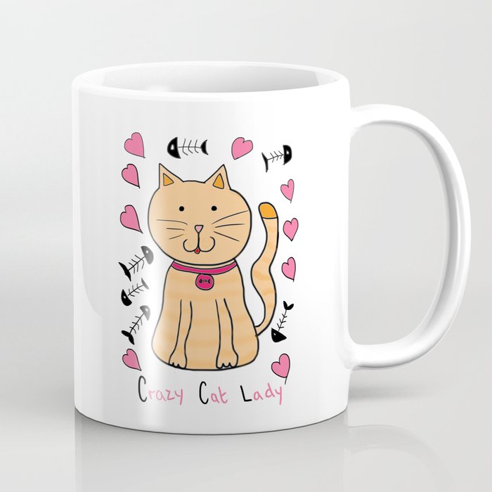 Crazy Cat Lady Coffee Mug By Forrestmush Society6