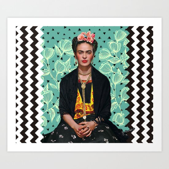 Lovely Frida Art Print