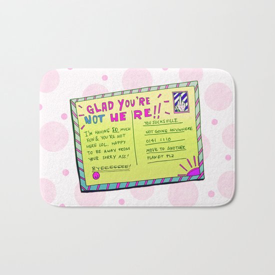 Sass Card Bath Mat