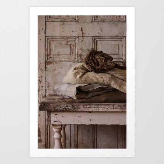 Les Tissus II Art Print