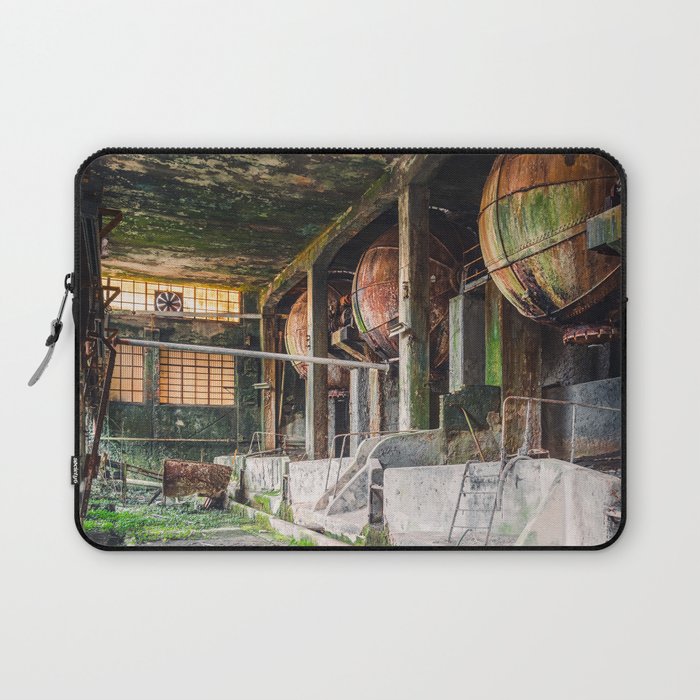 Abandoned Paper Mill in Decay Laptop Sleeve