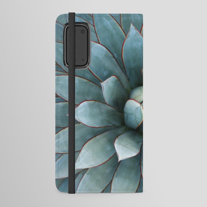Tranquil Blue Glow Android Wallet Case