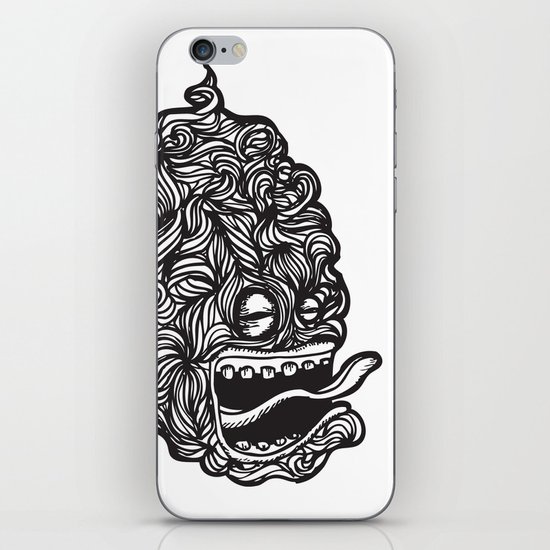 Hairy Smoke Bastard #1 iPhone & iPod Skin
