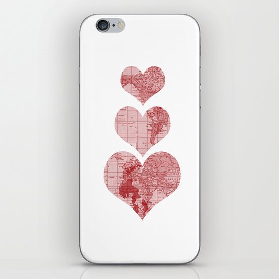 I Love, Love, Love, You iPhone Skin