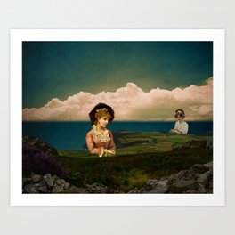 A Place For Lonely Girls Looking For Love Art Print
