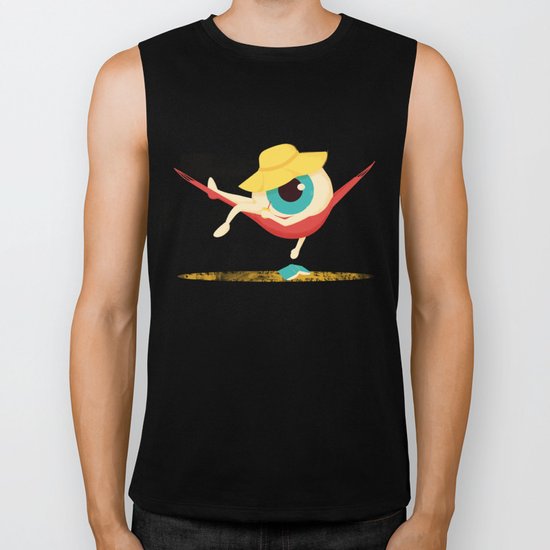 Lazy Eye Biker Tank