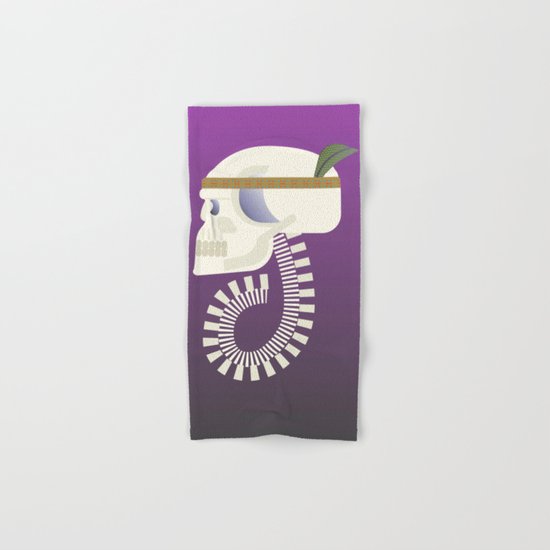 Indie G skull Hand & Bath Towel