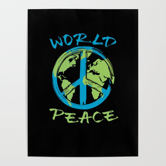 World Peace Symbol Peace Sign Over Stock Illustration 292454348 ...