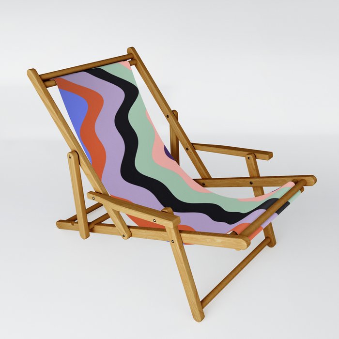 Waves Stripe - Multi Sling Chair