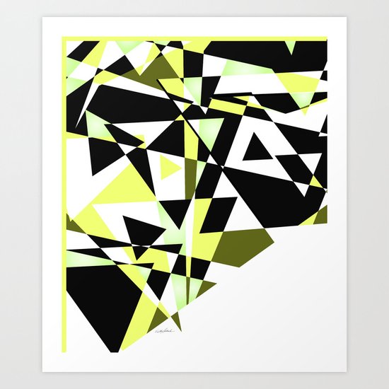 Mountain Trails Art Print