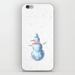 Christmas Snowman iPhone Skin